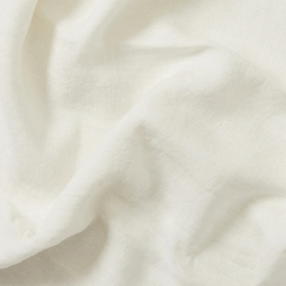 LINEN TABLE CLOTH, IVORY - Picture 2 of 2